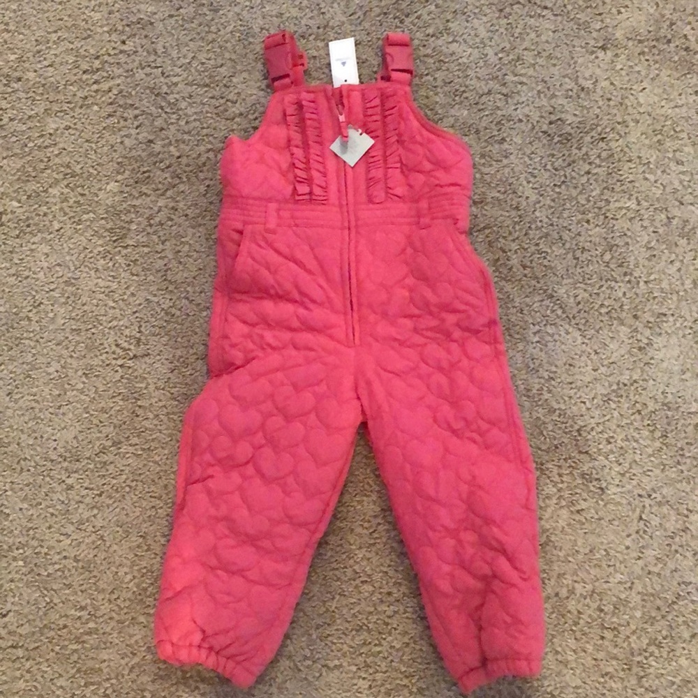 Baby Gap 2Y BRAND NEW snow suit! Pink !